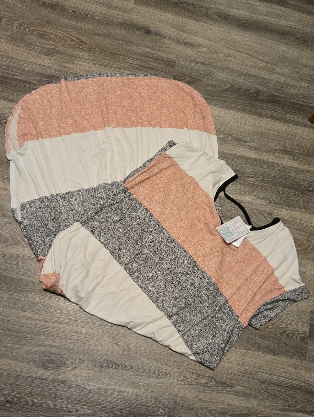 NWT Lularoe Colorblock Macy Maxi Dress Sz 2X